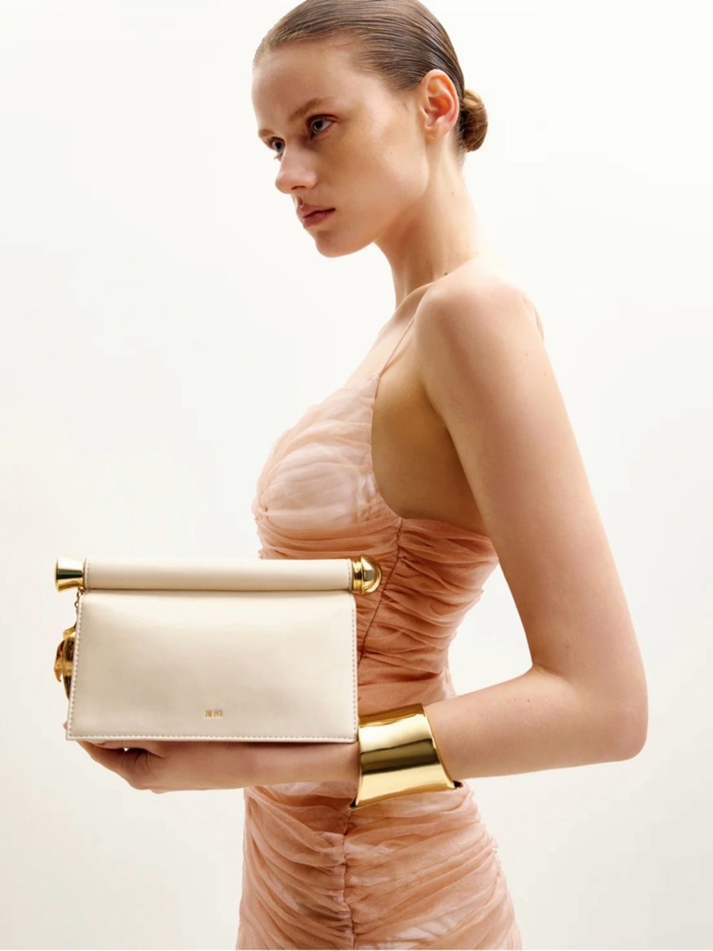 JW PEI Clutch with Gold Leaf Charm - Picture 4 of 6